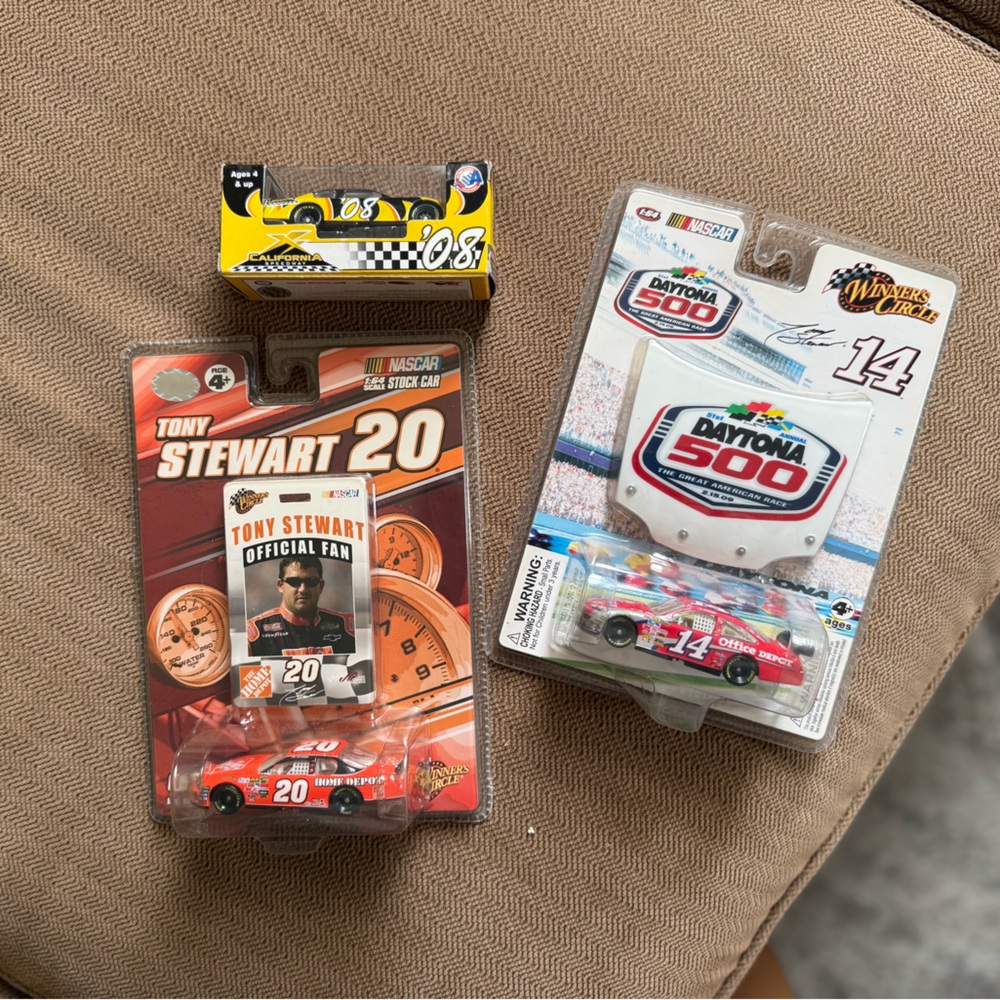 Y2K NASCAR Tony Stewart Stock car bundle (3)